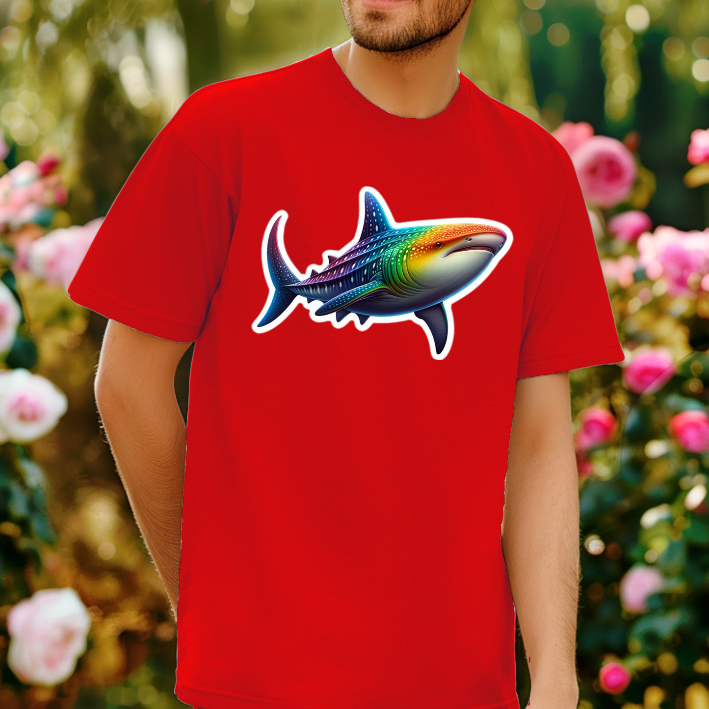 Rainbow Animals T-Shirt Collection: Whale Shark