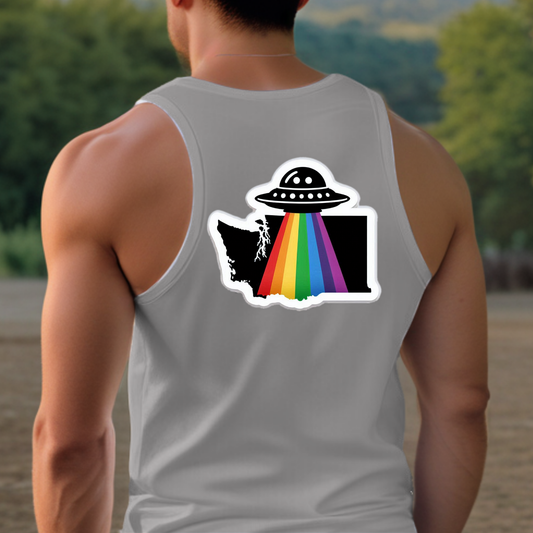 Washington Pride Tank Top - Back Print