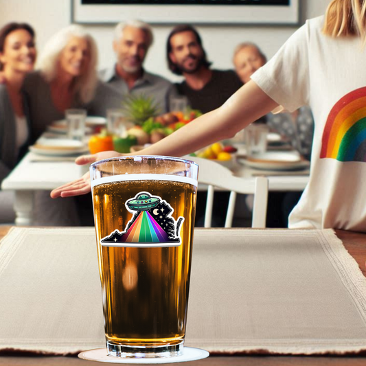 West Virginia Alien Pride Pint