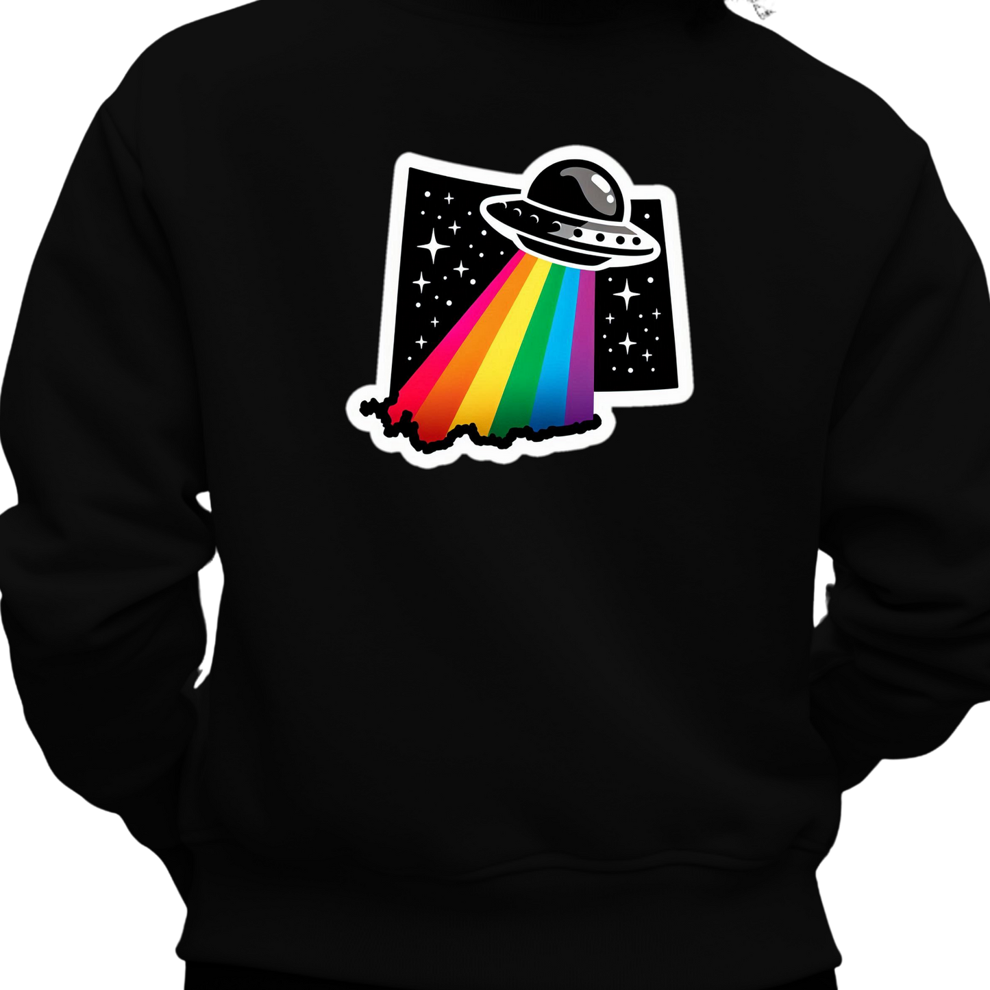 Wyoming PRIDE Sweatshirt On The Back