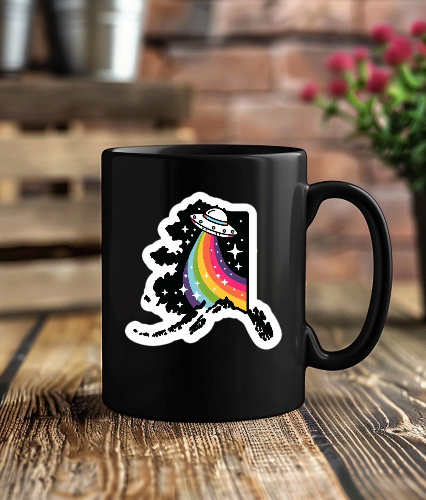 Alaska Alien Pride Mug