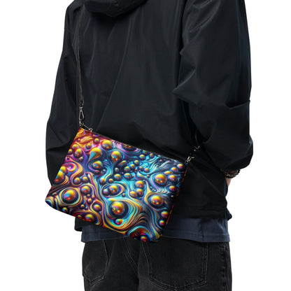 Exclusive Molten Rainbow Crossbody Bag