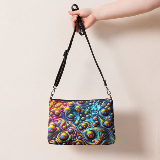 Exclusive Molten Rainbow Crossbody Bag