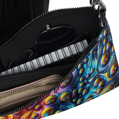 Exclusive Molten Rainbow Crossbody Bag