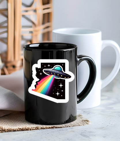 Arkansas Alien Pride Mug