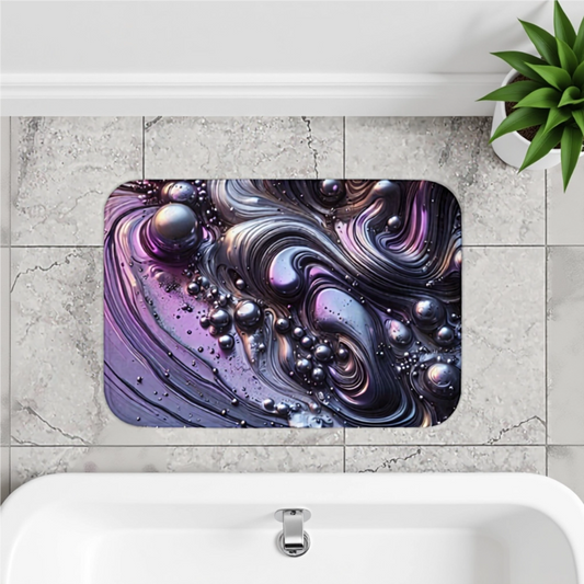 Molten Purple Bath Mat