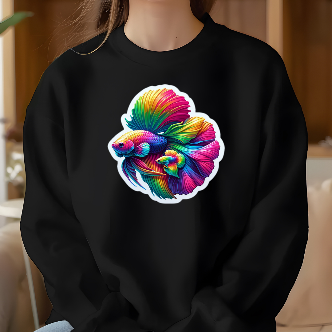 Rainbow Betta Unisex Soft T-Shirt