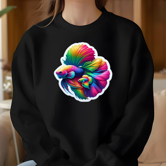 Rainbow Betta Unisex Soft T-Shirt