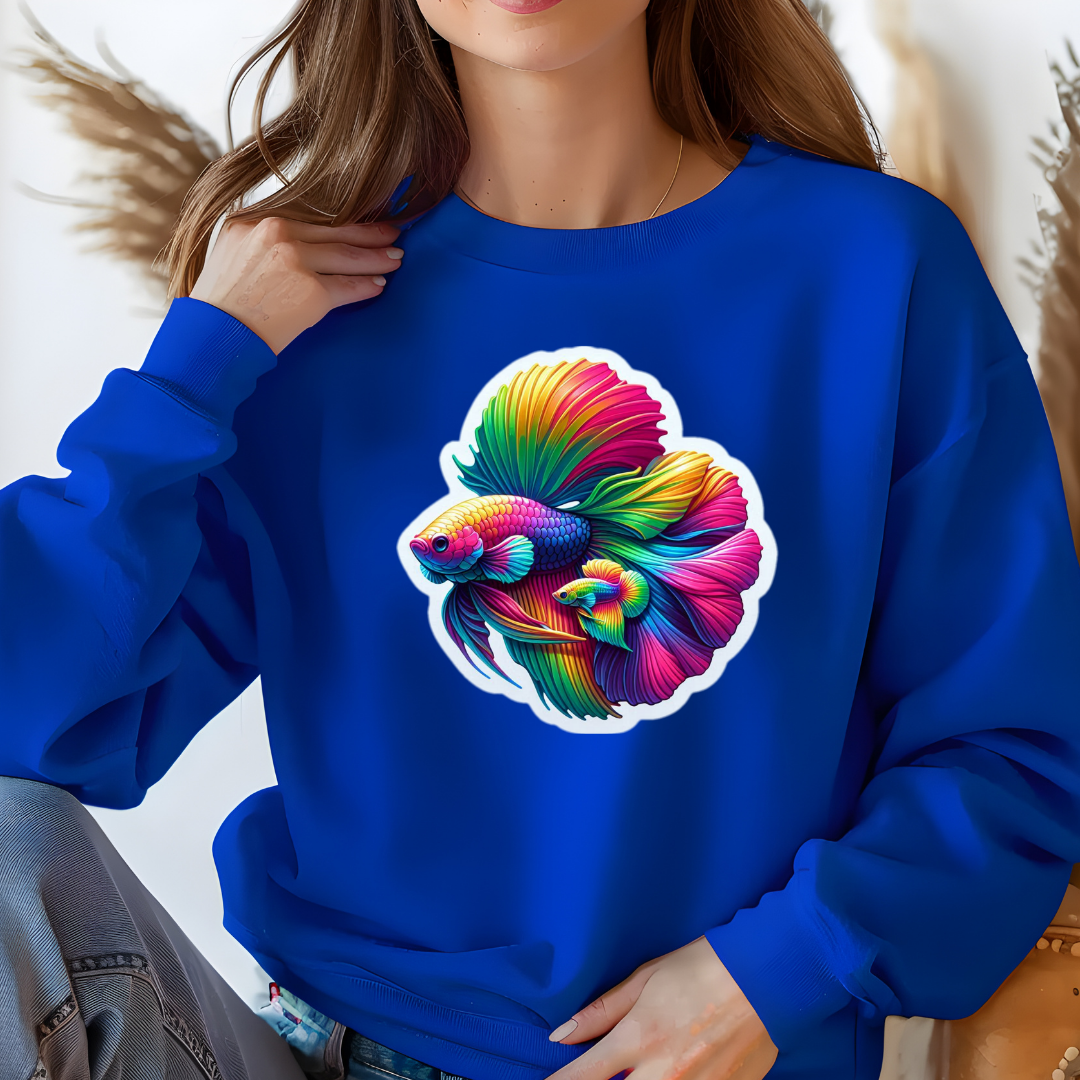 Rainbow Betta Unisex Soft T-Shirt