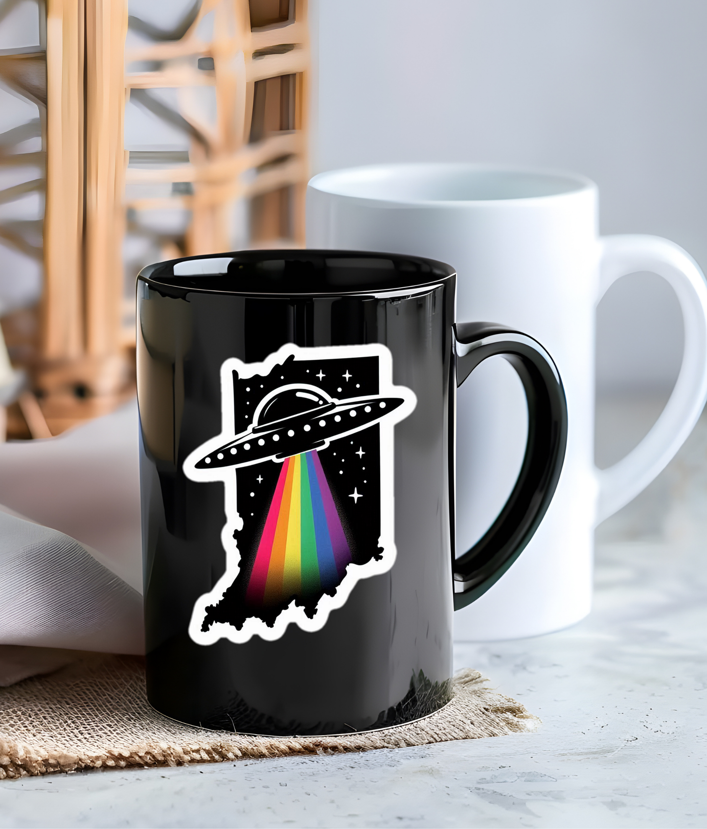 Indiana Alien Pride Mug