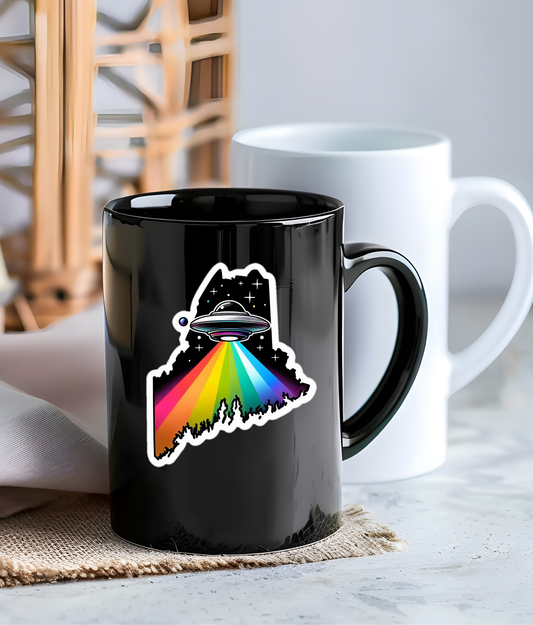 Maine Alien Pride Mug