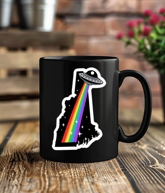 New Hampshire Alien Pride Mug
