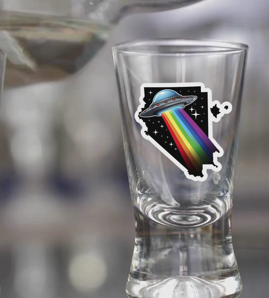 PRIDE Nevada Shot Glasses