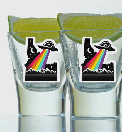PRIDE  Idaho Shot Glass