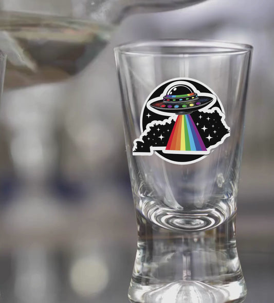 PRIDE Kentucky Shot Glasses