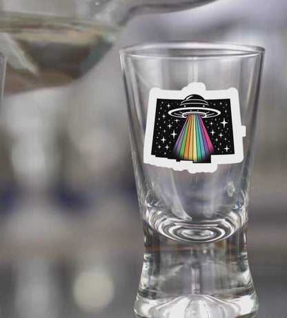 PRIDE Colorado Shot Glass