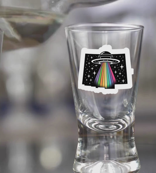 PRIDE Colorado Shot Glass