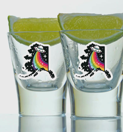 Alaska Pride Shot Glass