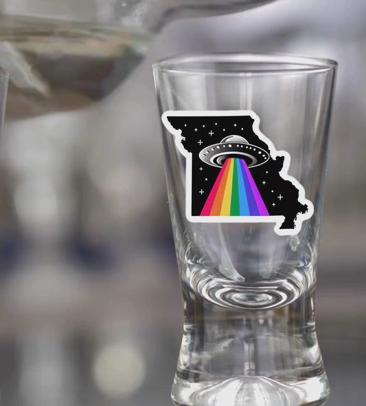 Missouri Pride Shot Glass