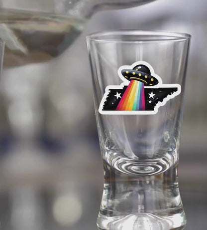 Tennessee PRIDE Shot Glass