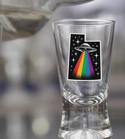 Utah PRIDE Shot Glass