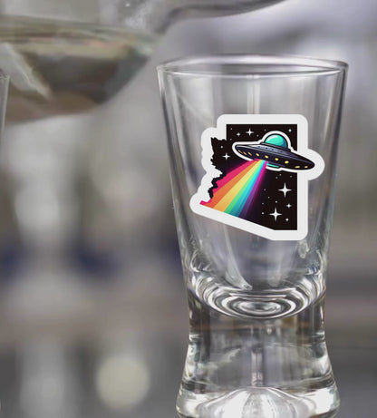 PRIDE Arizona Shot Glasses