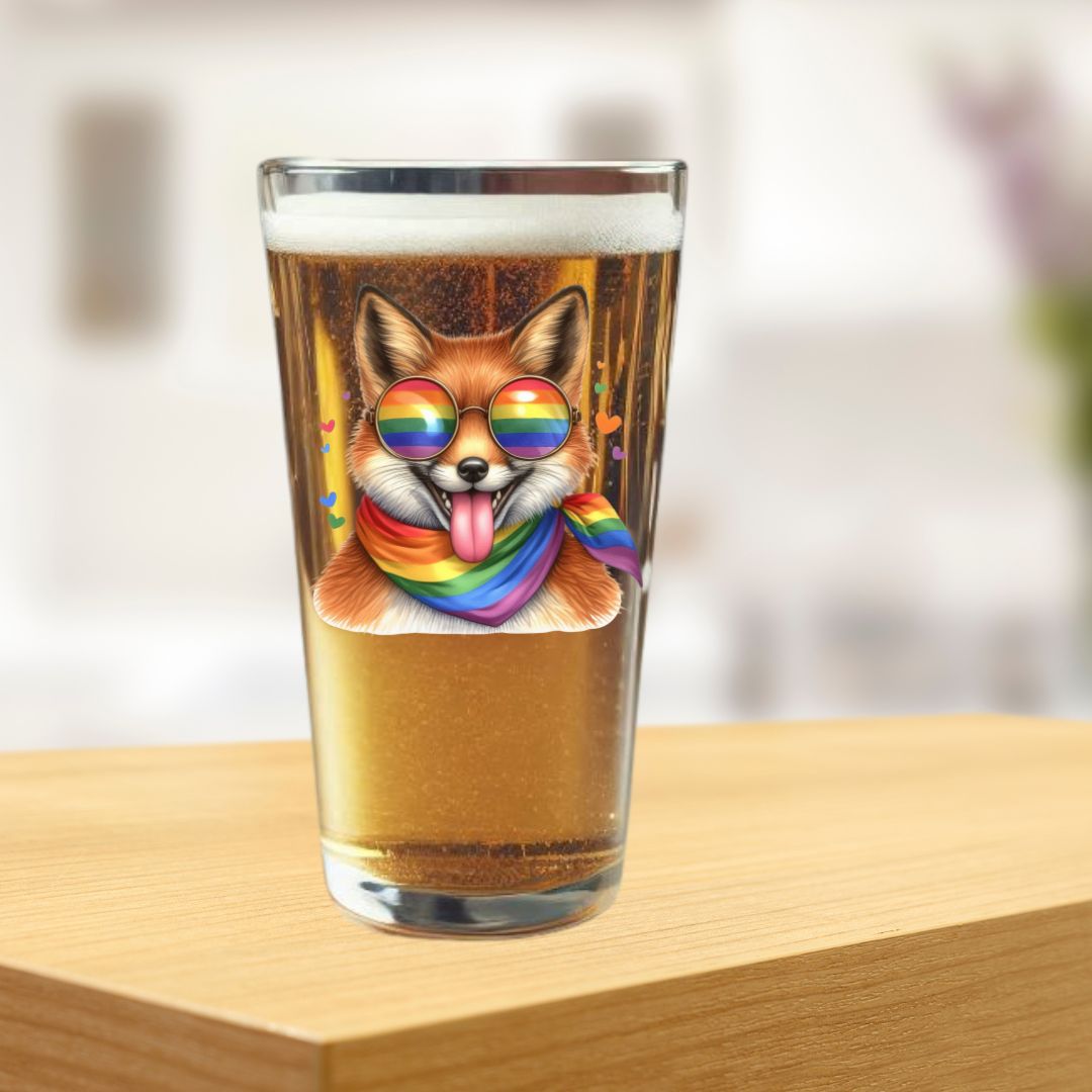 Pride Mixing Glass-Fox