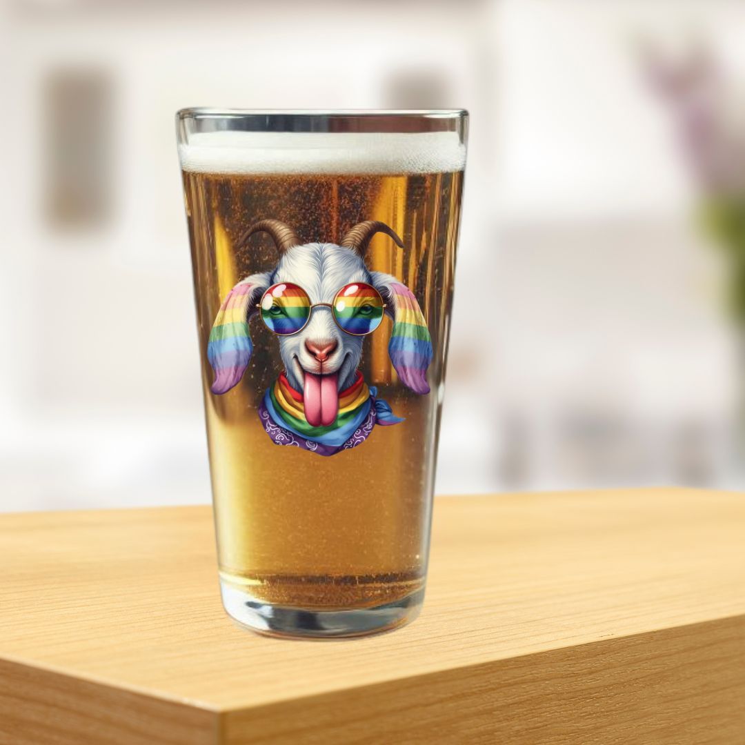 Pride Mixing Glass-Goat