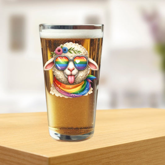 Pride Mixing Glass-Sheep