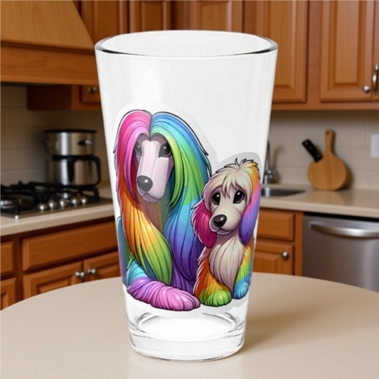 Pride Pint Afghan Hounds