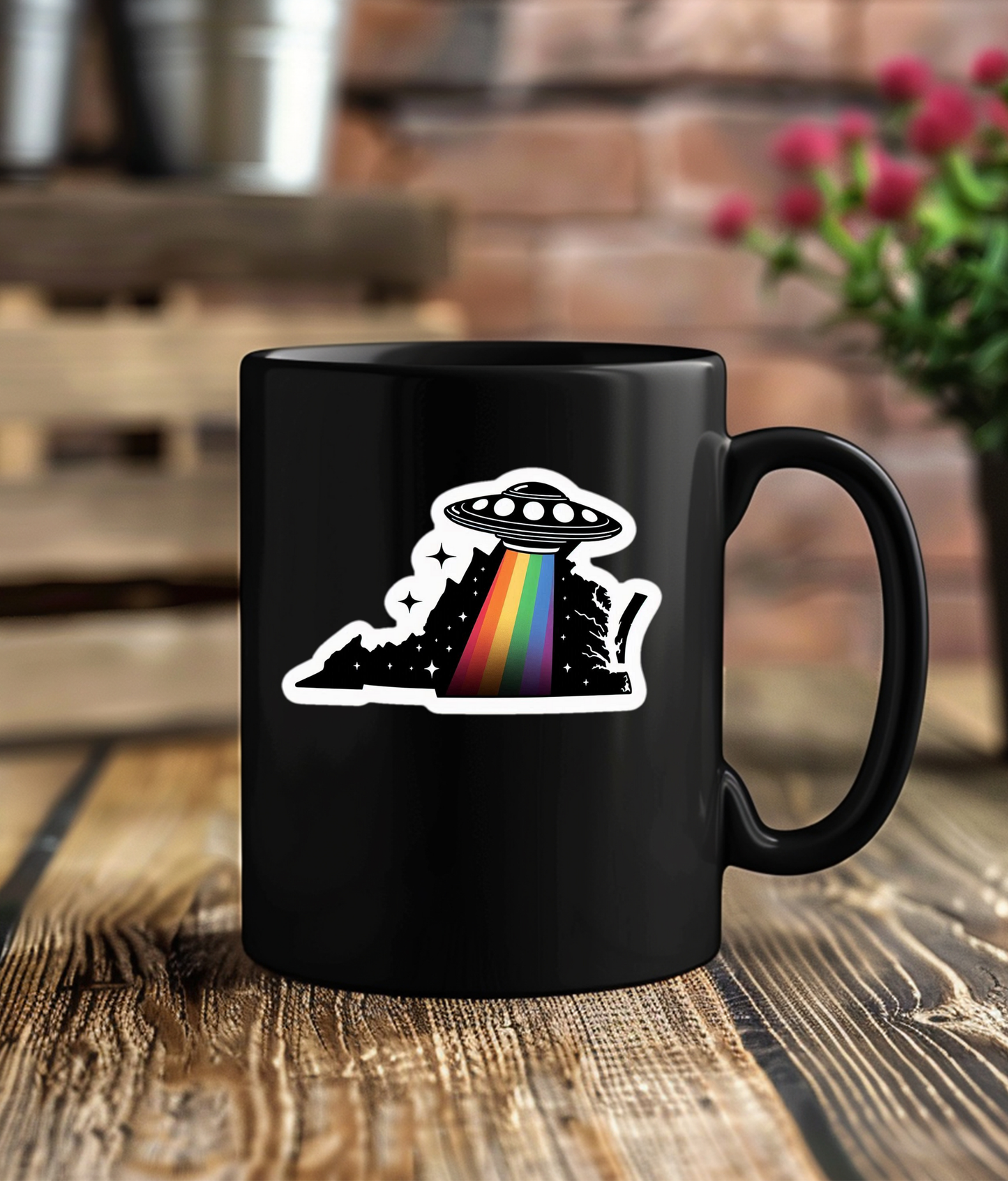 Virginia Alien Pride Mug