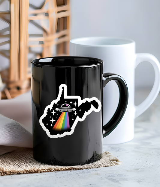 West Virginia Alien Pride  Mug