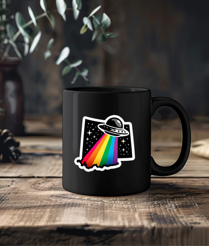 Wyoming Alien Pride Mug